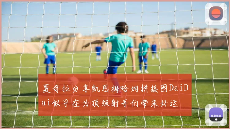 夏奇拉分享凯恩梅哈姆拼接图DaiDai似乎在为顶级射手们带来好运